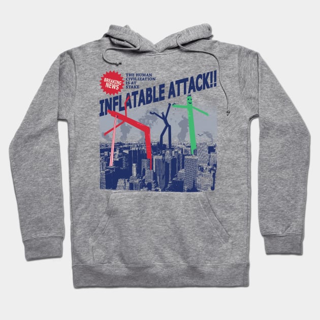 inflattable attack Hoodie by micronisus